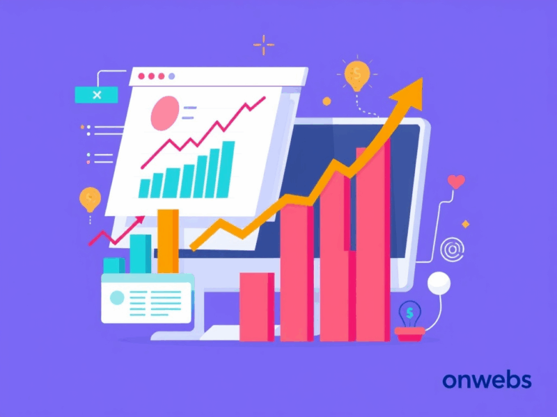 نمودار و المان‌های گرافیکی برای افزایش نرخ تبدیل سایت