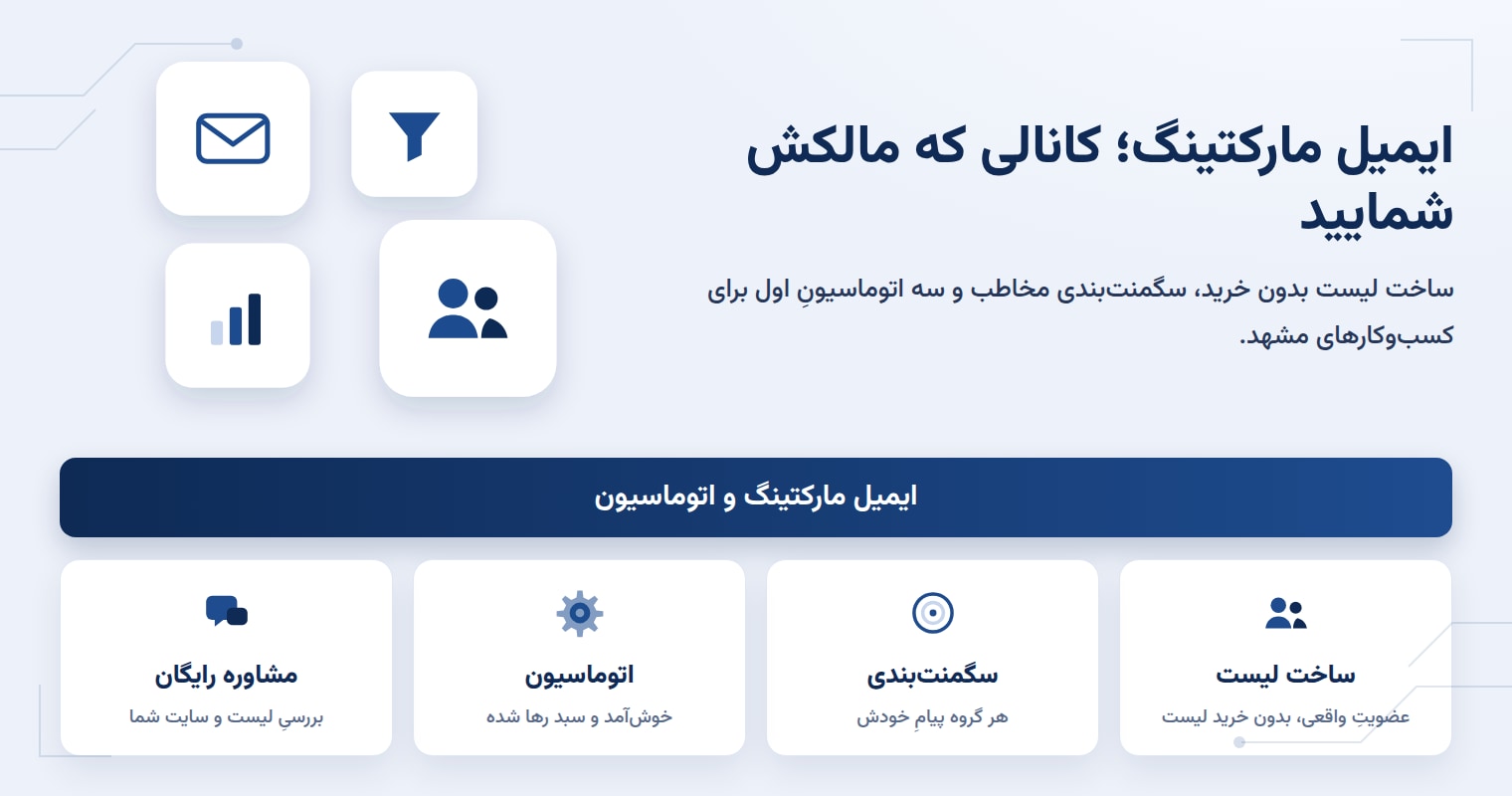 ایمیل مارکتینگ و اتوماسیون: کانالی که در ایران دست‌کم گرفته می‌شود